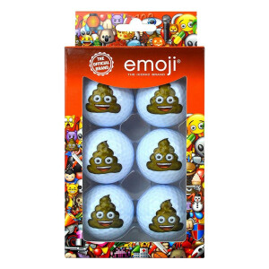 Emoji Golfball 6er Set