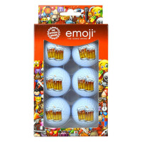 Emoji Golfball 6er Set
