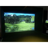 GSK ELITE HOME SIZE Golf Simulator Enclosure Box 300 x 255 x 130 cm ALU Frame
